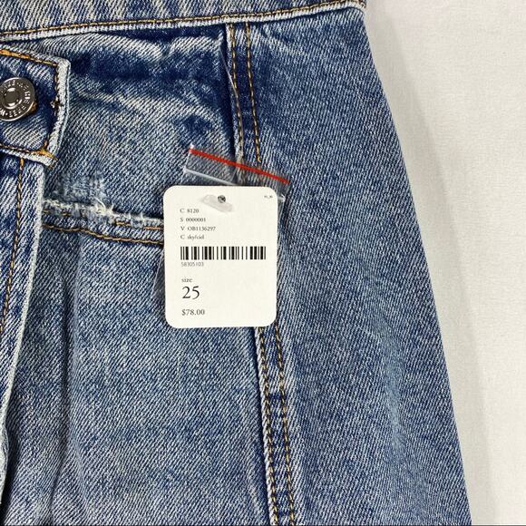 FREE PEOPLE Parker Wrap Mini Skirt NWT - Size 25 - Picture 4 of 8